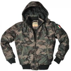 BOMBER IMBOTTITO WOODLAND    M MEDIA GIACCA VINTAGE - VST1169-1-W-M