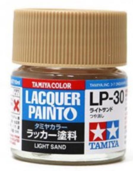 LP-30 LIGHT SAND 6pz bottiglietta colore a smalto - TAM82130