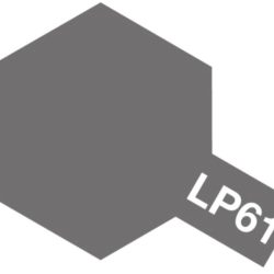 LP-61 Metallic Gray 6pz bottiglietta colore a smalto - TAM82161