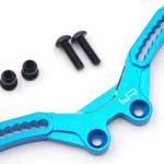 SUPPORTO AMMORTIZZATORI    M07 BLU POSTERIORE IN ALLUMINIO - GPEDTAMC-026B