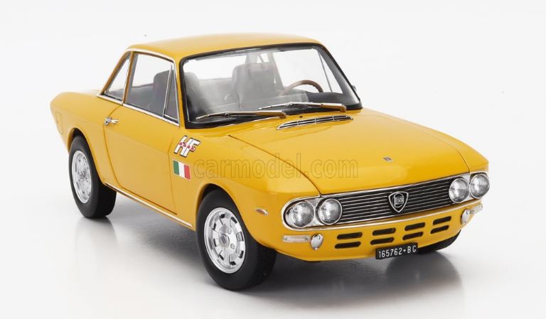 Lancia Fulvia 1600 HF Lusso 1/18 giallo camel 1971 ed. limitata a 1000pz - SOLNOR187981 - immagine 4
