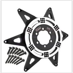 Promoto MX Losi rinforzo del cerchio posteriore in alluminio - PROMMX0606RBK