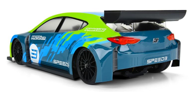 Carrozzeria Mazda 3 FWD 190mm 1/10 trasparente - PRO1589-25 - immagine 5