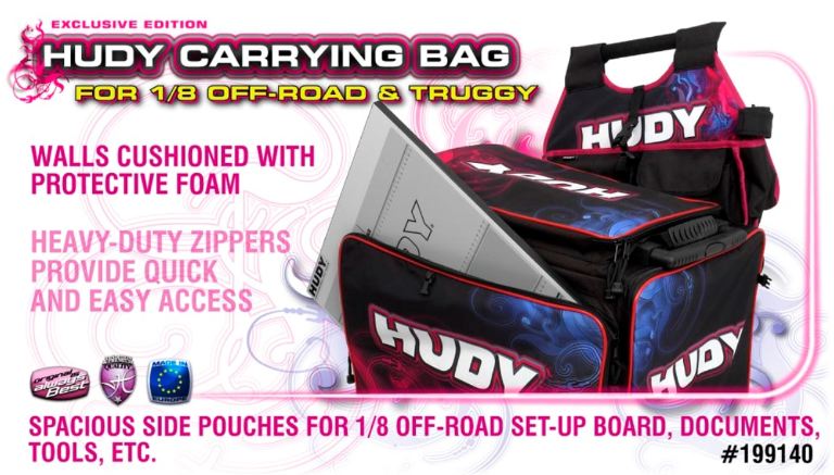 Borsone Hudy per buggy o truggy 1/8 trolley - HUD199140 - immagine 5