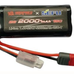 MJX Hyper GO 1/14 Pacco Li-Ion 2s 2000mAh 15C con connettore Deans - RBT-MX-B2S20
