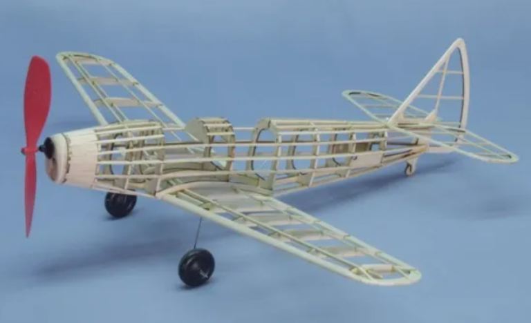 Dumas Fairchild PT-19 ad elastico balsa kit 445mm - PEL4SK224 - immagine 4