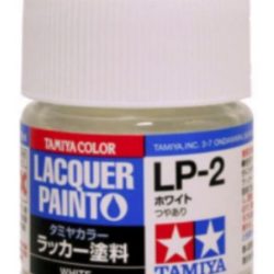 LP-2 WHITE 6pz bottiglietta colore a smalto - TAM82102