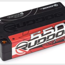 LiPo HV Shorty 2s 7,6v 5500mAh 60/120C Ruddog - RUDRP-0725