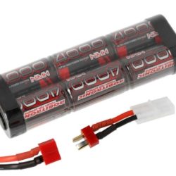 Pacco NiMh 7,2v 4000mAh Tamiya e Deans StickPack 6 celle - RBT-SC4000T