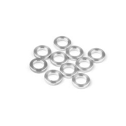 RONDELLE IN ALLUMINIO    T2 T3 10pz 3x5x1mm - HUD303141