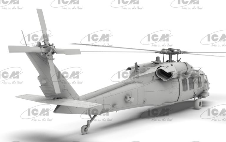 UH-60A Black Hawk, Us Military UH60A 1/48 - ITAICM48361 - immagine 5