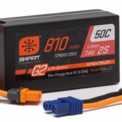 Lipo 2s 7,4v 810mAh 50C con connettore IC2 - HORSPMX812SH2