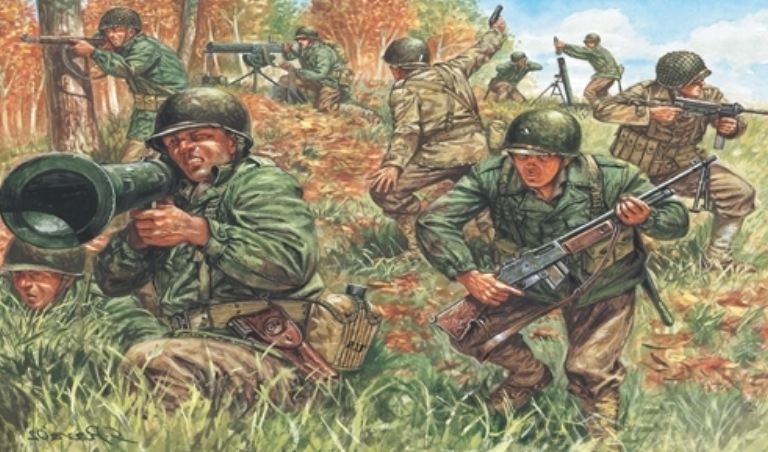 FANTERIA USA 2nd WW 1/72 - ITA6046