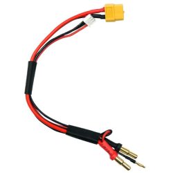 Cavo ricarica XT60 per LiPo 2s con fori da 4mm e 5mm - RBTSK60002314