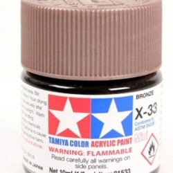 Colore acrilico X-33 Bronze 1pz da 10ml lucido - TAM81533-1PZ