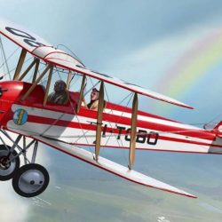 Caproni Ca.100 Radial engine 1/72 Italian training aircraft - NOCMPFLY72056