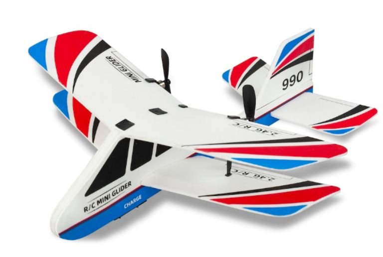 Sky Pilot bianco mini aereo con radiocomando - REE0438