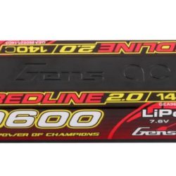 LiPo HV RedLine 2.0 7,6v 9600mAh 140c 2s1p hardcase 324gr - GEN96002S14D5