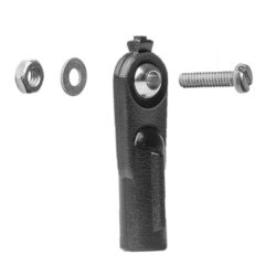 Uniball M2 con sfera in ottone nichelato con foro da 2mm 10pz - PELKAV0120-10