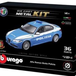 Kit di montaggio Alfa Giulia Polizia 1/24 - BUR18-25129