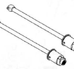 OMOCINETICI ANTERIORI TOMAHAWK VERSIONE BX 2pz - THUPD7913