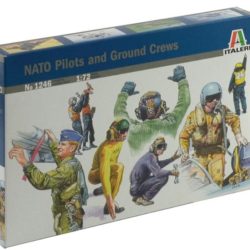 Nato pilots and ground crew 1/72 piloti con personale di terra - ITA1246