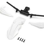 Promoto-SM Paramani e  parafango anteriore bianco con manubrio nero - HORLOS-2304