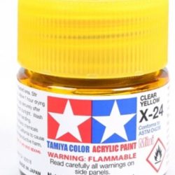Colore acrilico X-24 Clear Yellow 1pz da 10ml trasparente lucido - TAM81524-1PZ