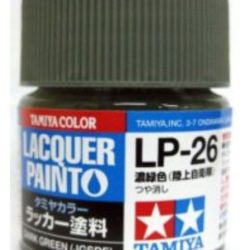 LP-26 DARK GREEN (JGSDF) 1pz bottiglietta colore a smalto - TAM82126-1PZ