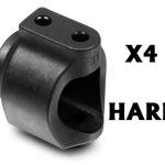 X4 mozzo Hard in composito di grafite 1pz anteriore e posteriore DX e SX - HUD302240-H