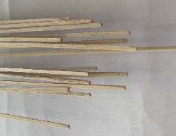 LISTELLI NOCE 1x1mm       20pz - M80033