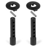 SUPPORTI CARROZZERIA 2pz    X1 IN NYLON - HUD371320