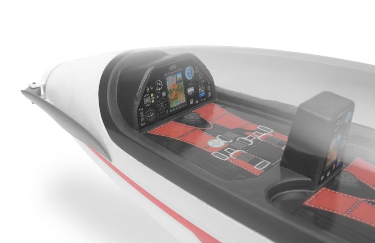 KAVAN moto aliante 304TS TwinShark 2700mm ARF - PELKAV02-8077 - immagine 6