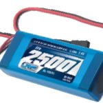 PACCO LiPo RX 7,4v 2500mAh 1x5 84x30x17mm peso 90gr - GPLRP430351