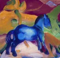 CAVALLINO BLU FranzMarc 1500pz - RAV16328