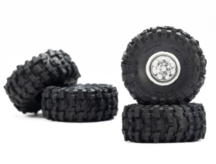SCX30 Gomme e cerchi cromati 4pz Baja Pro X Axial 1/30 – HORPRO1025110