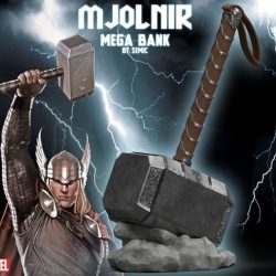 Salvadanaio il martello di Thor Marvel - ITASE68146