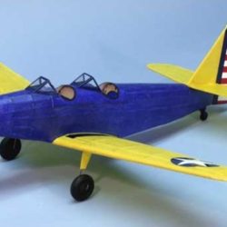 Dumas Fairchild PT-19 ad elastico balsa kit 445mm - PEL4SK224