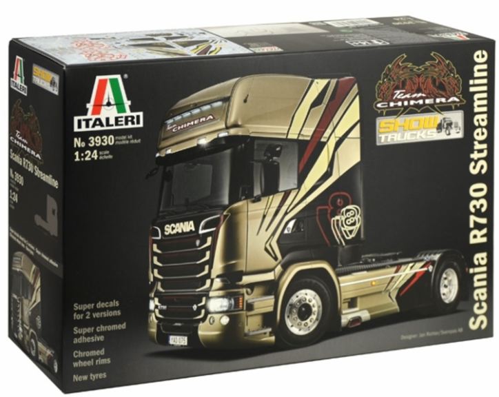 SCANIA R730 STREAMLINE 1/24 CHIMERA - ITA3930