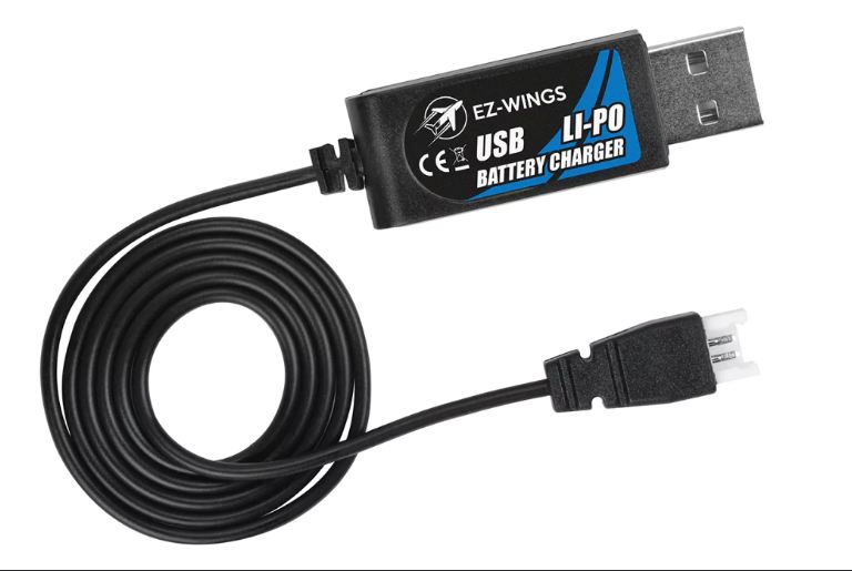 Mini Cub Blu 450mm completo di tutto EZ-Wings con 2 LiPo - SU-EZ-020 - immagine 5