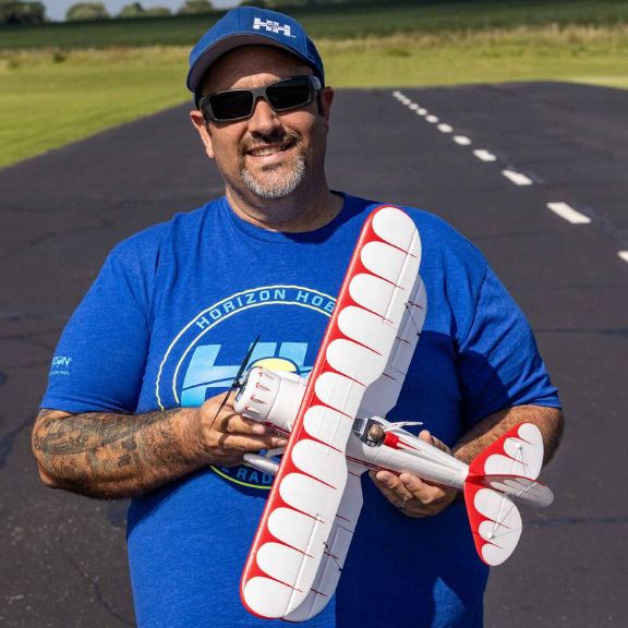 UMX WACO bianco BNF basic con AS3X e SAFE con rx senza LiPo - HOREFLU53550 - immagine 3