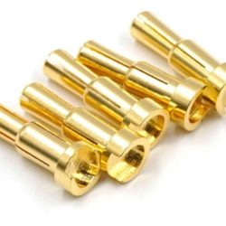 Connettori conici da 4/5mm per LiPo car Hardcase 5pz - GPEDWPT-0152