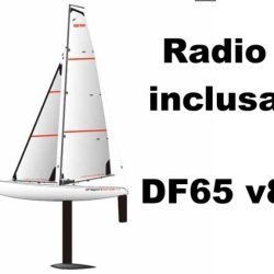 Dragon Force DF65 V8 Racing 650mm con radio FlySky i6 Barca a vela Joysw - KYOJW8815V8