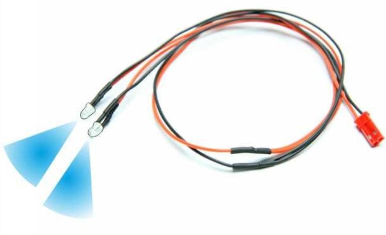 LED BLU 2pz CON CAVETTO BEC - PCHC5448