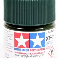 Colore acrilico XF-11 J.n. Green 6pz da 10ml opaco - TAM81711
