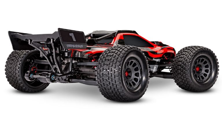 Traxxas XRT rosso X-Truck 8s scala 1/7 10,8kg quasi 100km/h - TXX78086-4RED - immagine 3