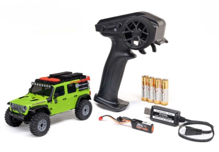 Jeep Wrangler JLU verde  4×4 SCX30 1/30 – HORAXI-2261T1