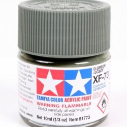 Colore acrilico XF-73 Darkgreen/Jgsdf 6pz da 10ml  opaco - TAM81773