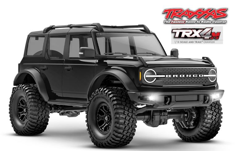 Ford Bronco nero 1/18 TRX4M Traxxas - TXX97074-1BLK