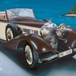Mercedes Benz 540k 1/24 - ITA3701